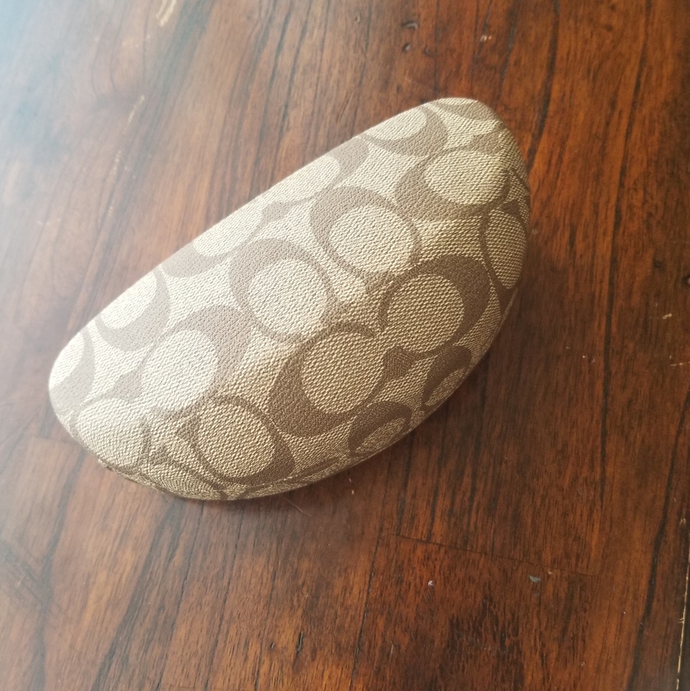 COACH sunglasses case